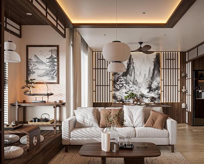 căn hộ phong cách nhật bản